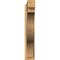 Ekena Millwork Funston Block Rough Sawn Outlooker, Western Red Cedar, 6"W x 34"D x 34"H OUT06X34X34FST05RWR - alternate 2